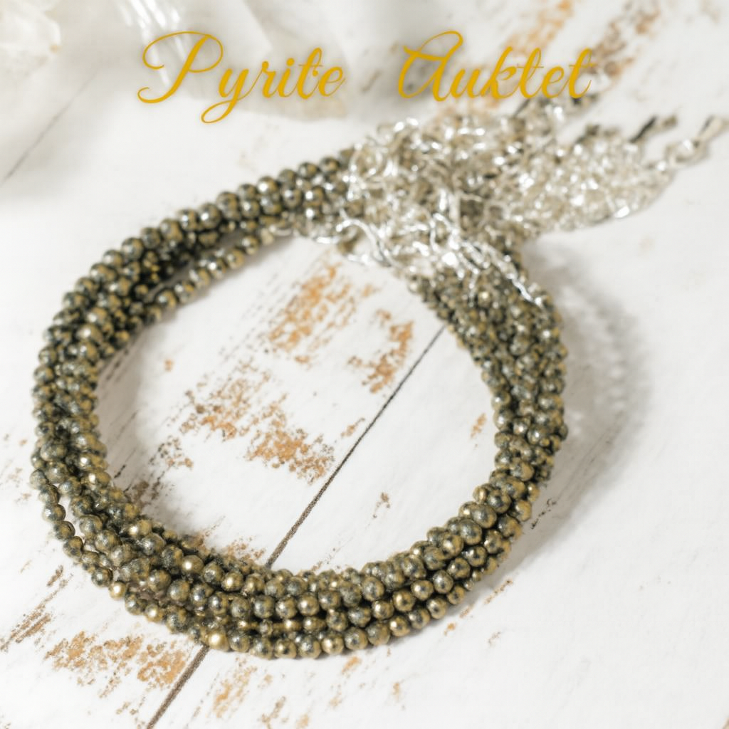 Pyrite Anklet