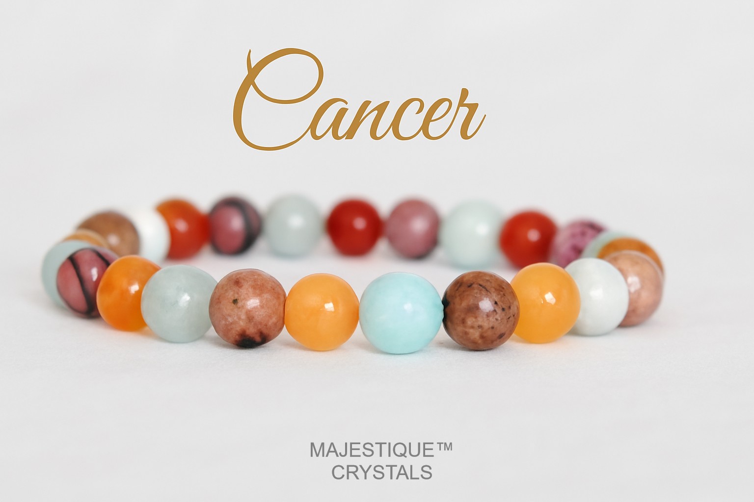 Cancer Zodiac Bracelet view 2